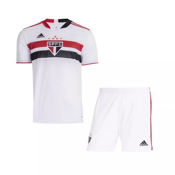 Camiseta São Paulo 1st Niño 2021-2022 Blanco